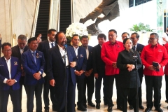 Kunjungan PDIP ke NasDem Tower