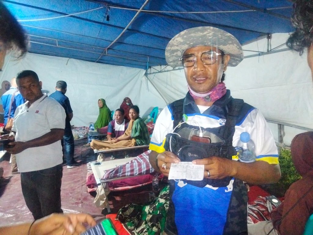 NasDem Peduli Menyalurkan Bantuan ke Pengungsian Manggarai Timur